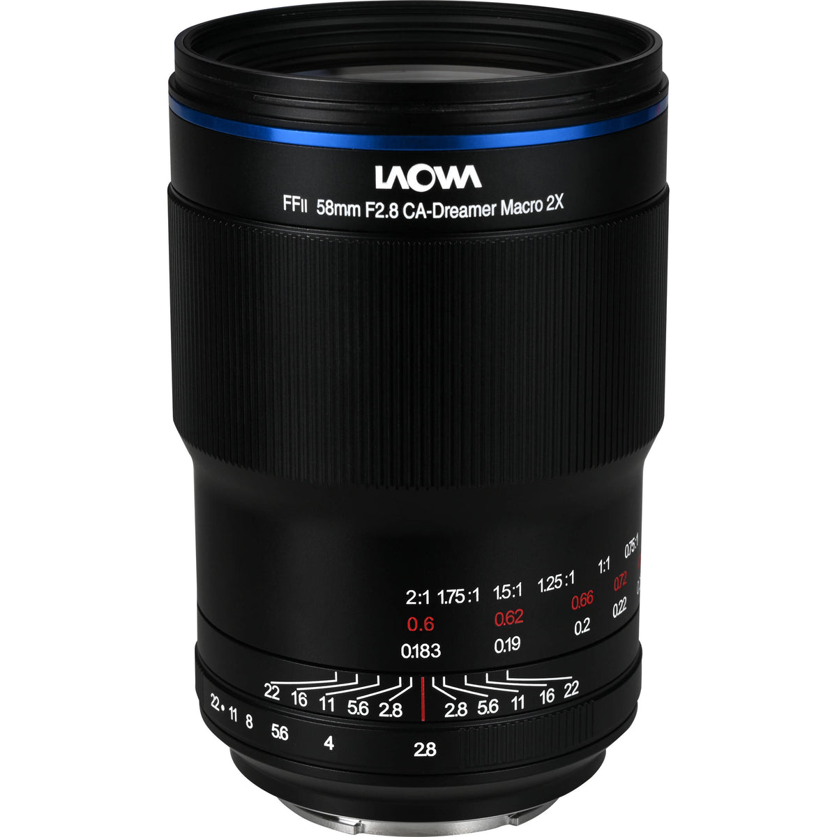Lente Venus Optics Laowa 58mm f/2.8 2X Ultra-Macro APO - vista principal