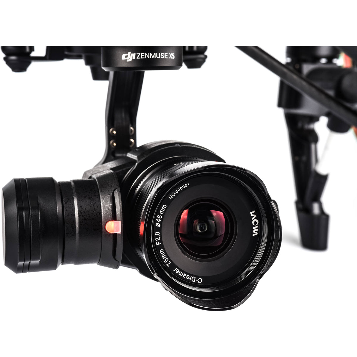 Lente Venus Optics Laowa 7.5mm f/2 (Ultralight Versión, Negro) - puertos y conexiones