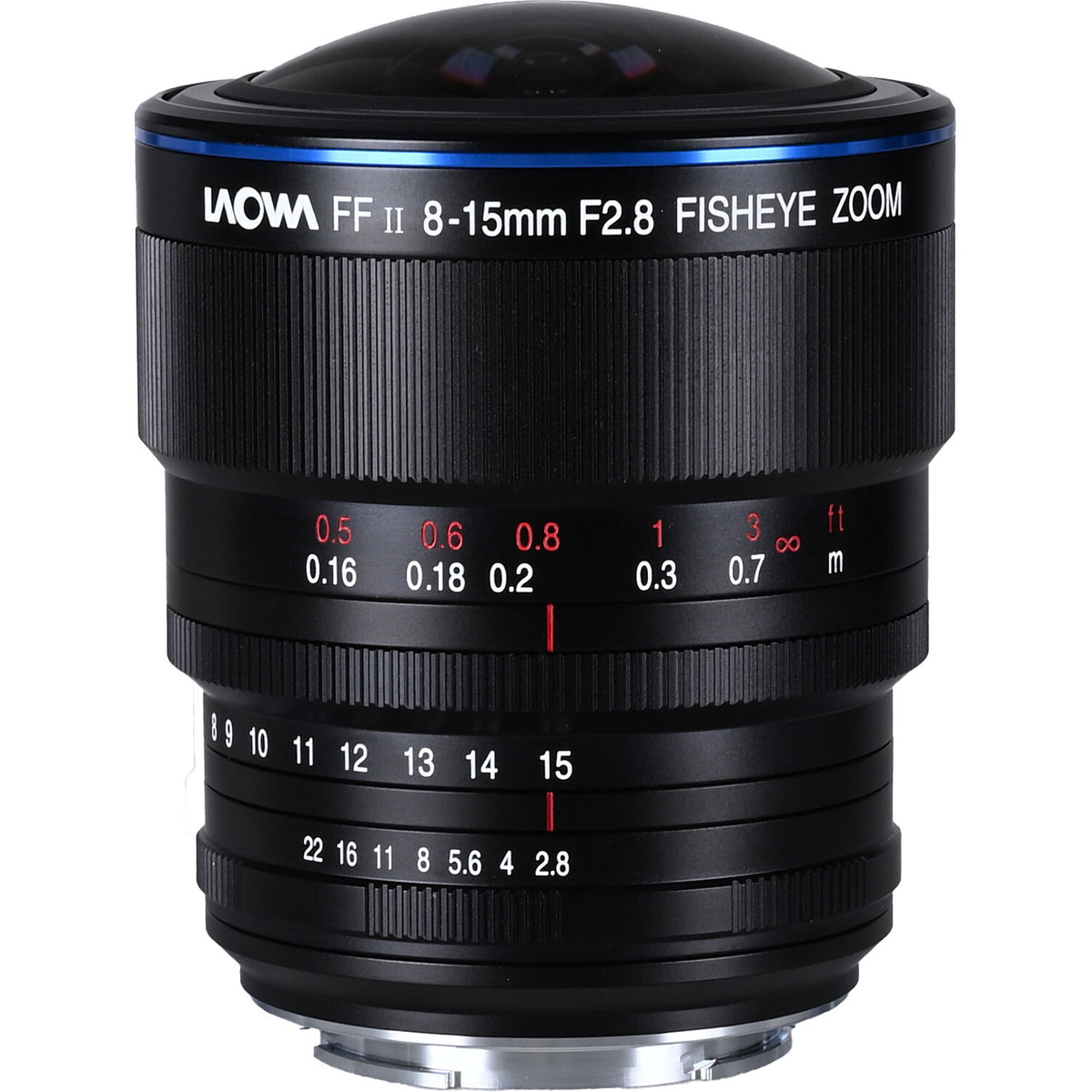 Lente Venus Optics Laowa 8-15mm f/2.8 Fisheye - vista principal