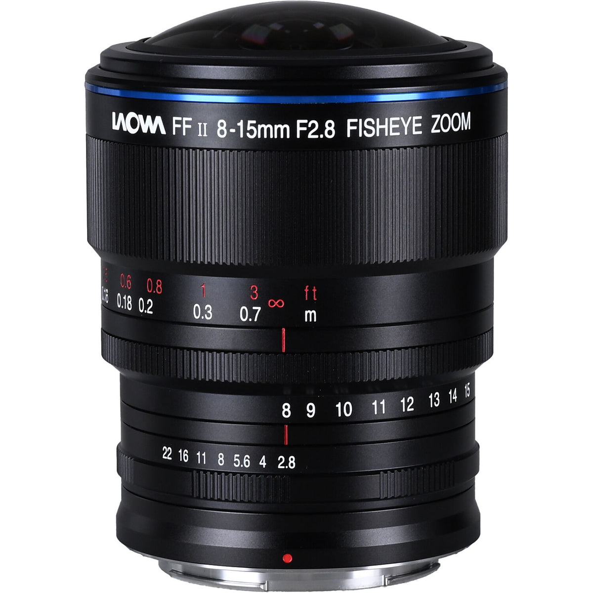 Lente Venus Optics Laowa 8-15mm f/2.8 Fisheye - vista principal