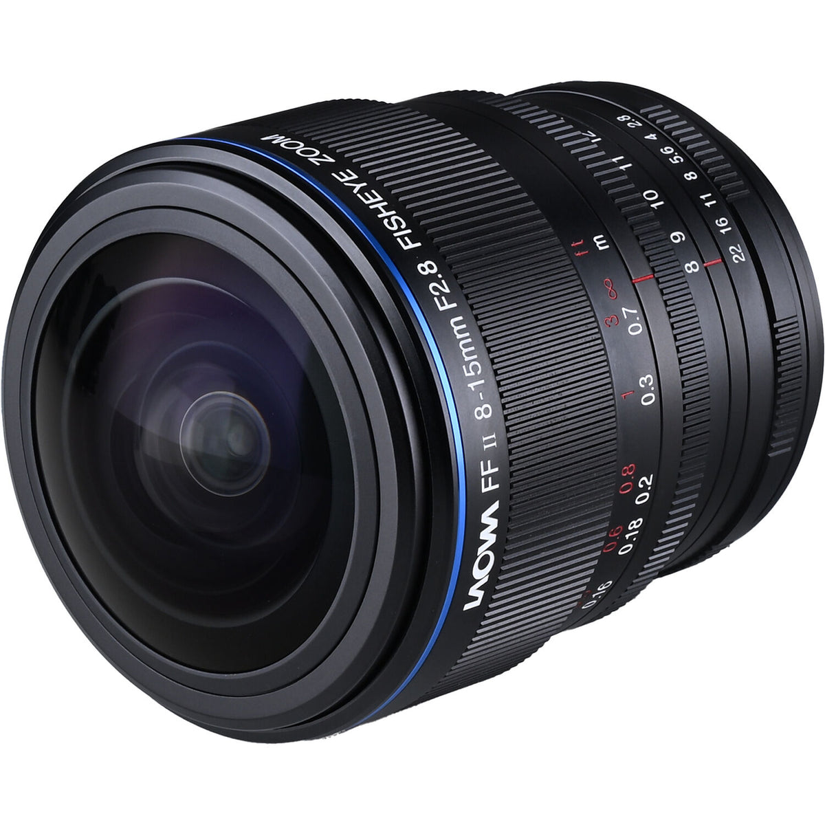Lente Venus Optics Laowa 8-15mm f/2.8 Fisheye - vista trasera