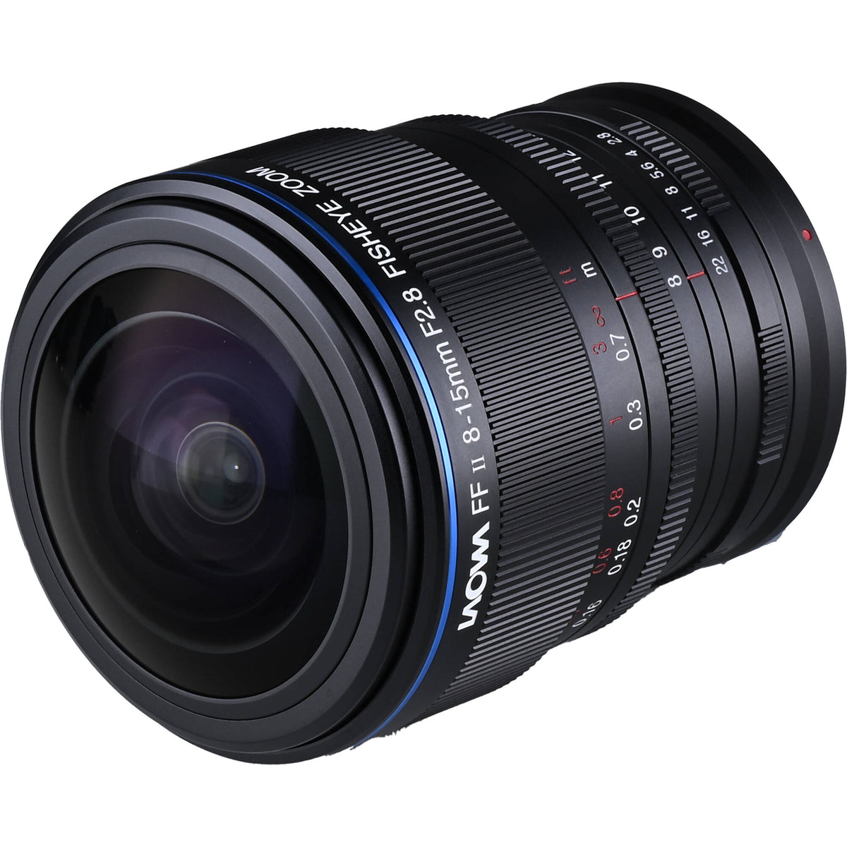 Lente Venus Optics Laowa 8-15mm f/2.8 Fisheye - vista trasera