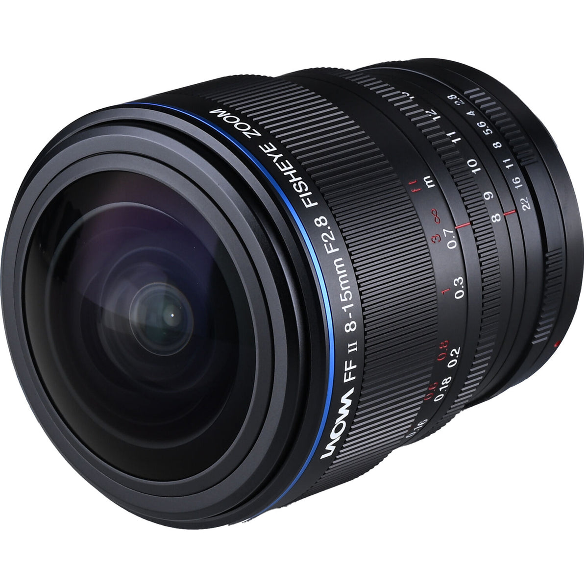Lente Venus Optics Laowa 8-15mm f/2.8 Fisheye - vista trasera