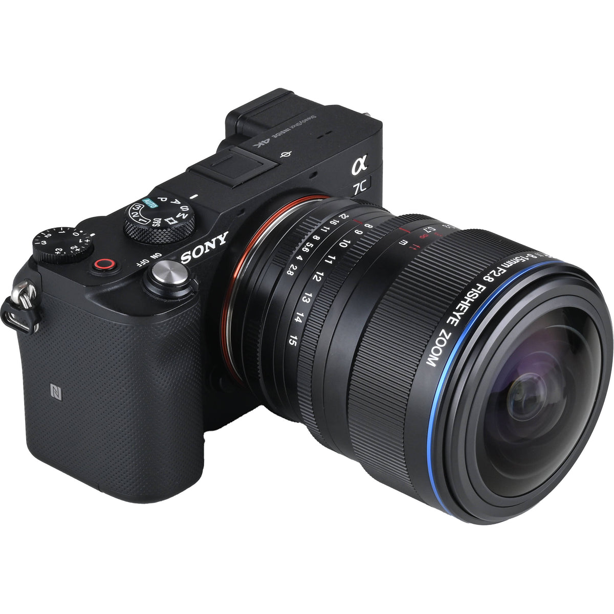 Lente Venus Optics Laowa 8-15mm f/2.8 Fisheye - detalle