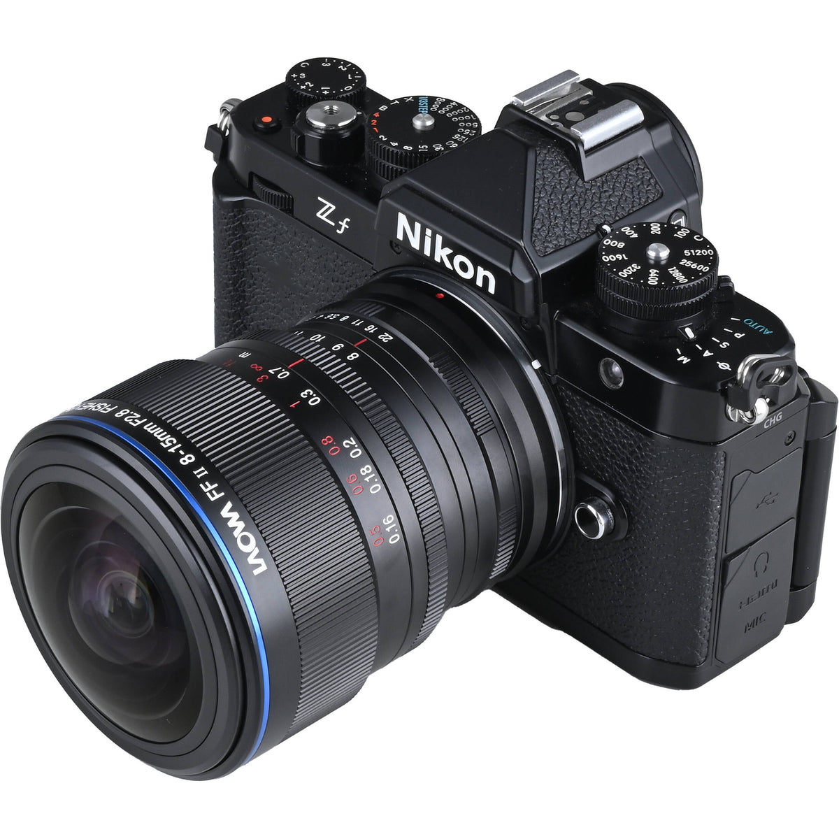 Lente Venus Optics Laowa 8-15mm f/2.8 Fisheye - contenido de la caja