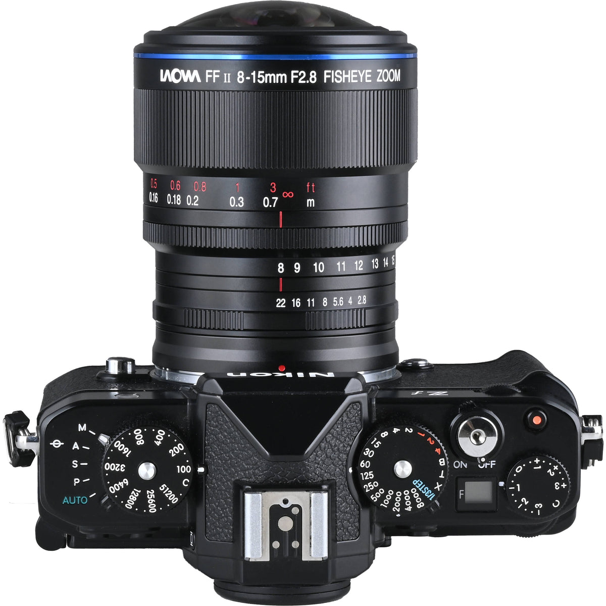 Lente Venus Optics Laowa 8-15mm f/2.8 Fisheye - en uso