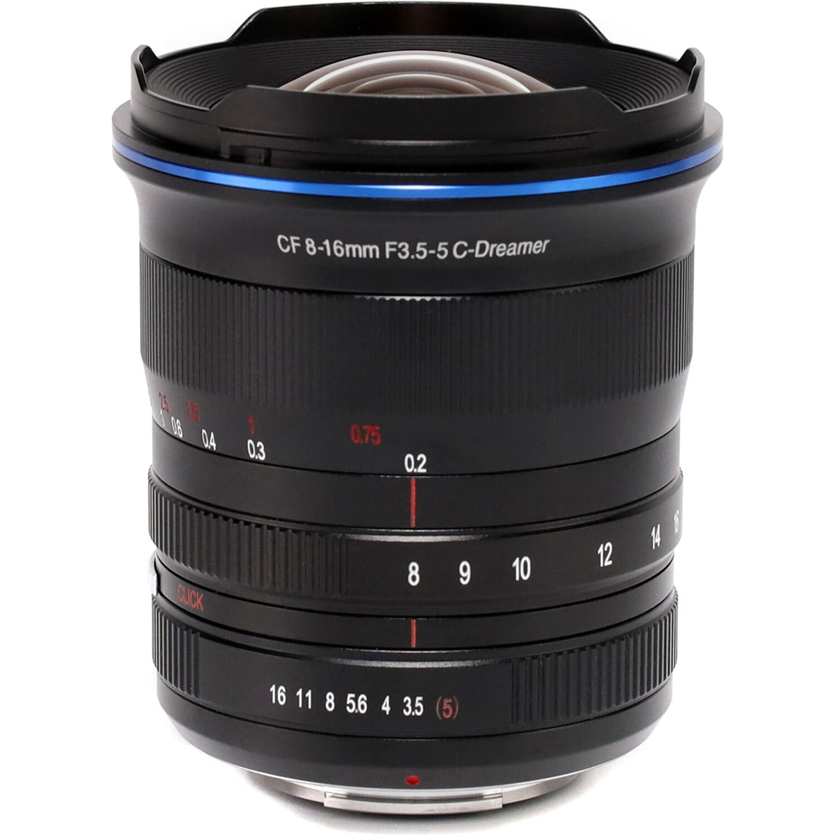 Lente Venus Optics Laowa 8-16mm f/3.5-5 Zoom CF - vista principal