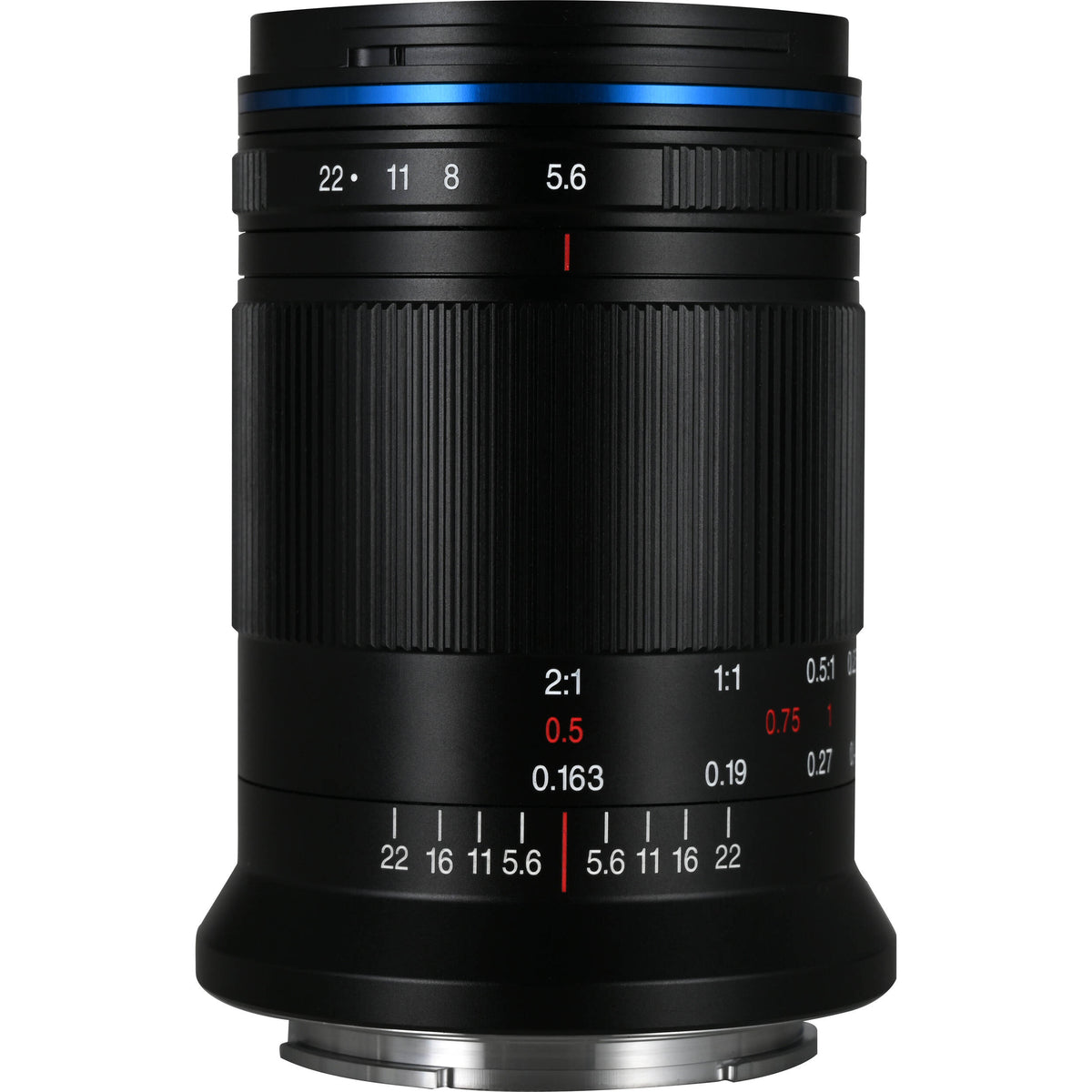 Lente Venus Optics Laowa 85mm f/5.6 2x Ultra Macro APO - vista frontal
