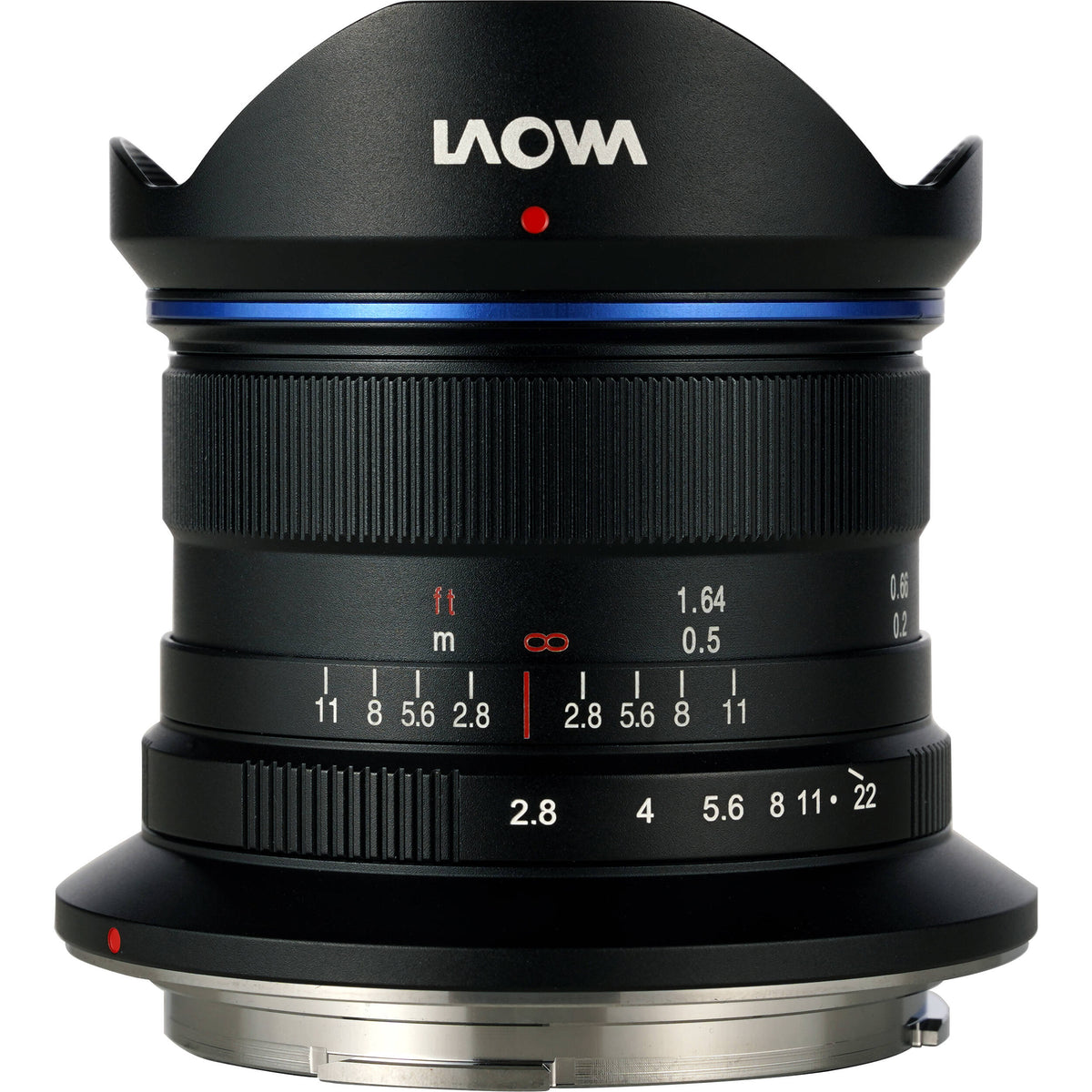 Lente Venus Optics Laowa 9mm f/2.8 Zero-D - vista trasera