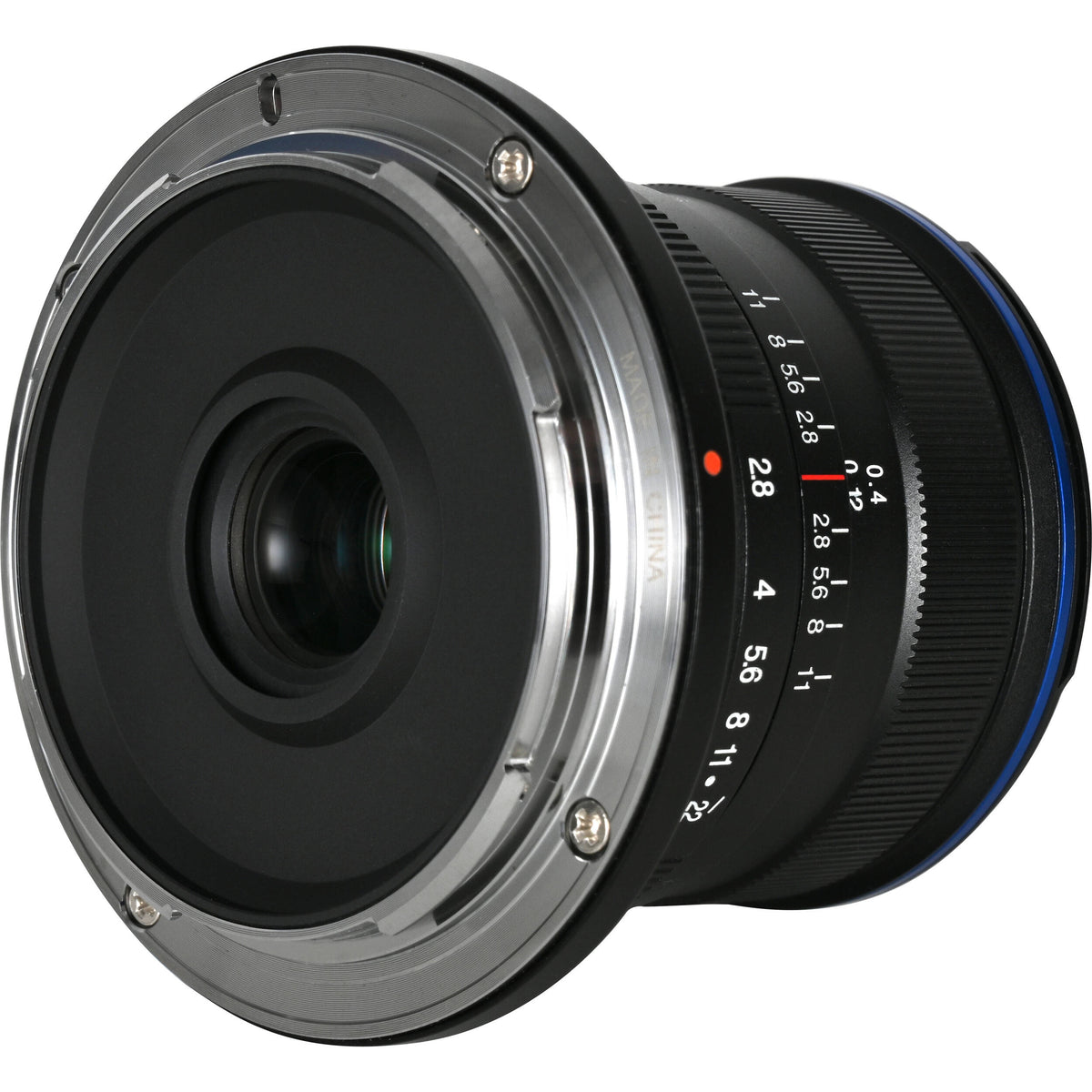 Lente Venus Optics Laowa 9mm f/2.8 Zero-D - detalle