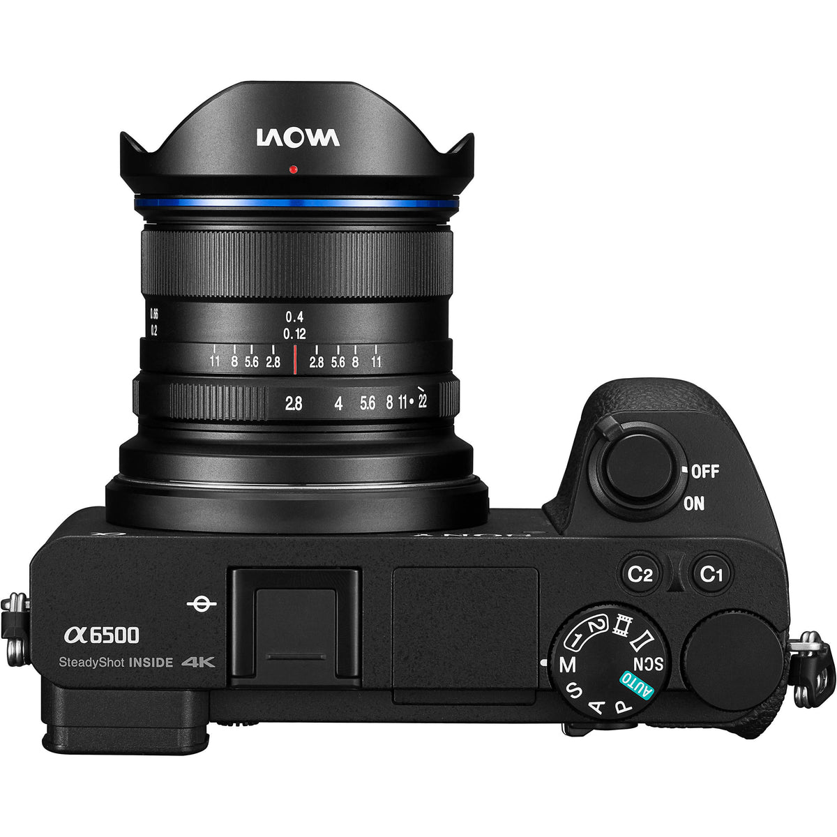 Lente Venus Optics Laowa 9mm f/2.8 Zero-D - contenido de la caja