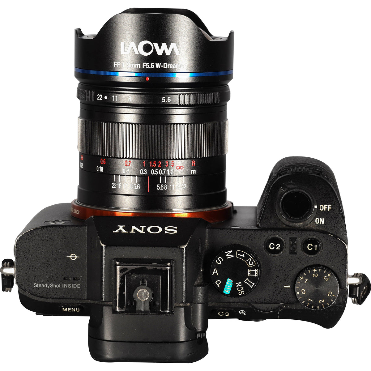 Lente Venus Optics Laowa 9mm f/5.6 FF RL - en uso