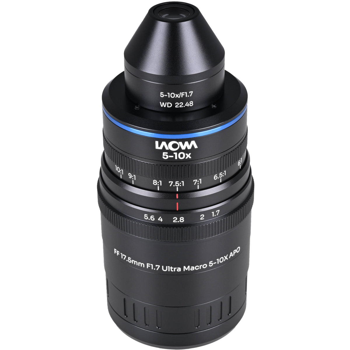 Lente Venus Optics Laowa Aksen 17.5mm f/1.7 5-10x Ultra Macro APO - vista principal