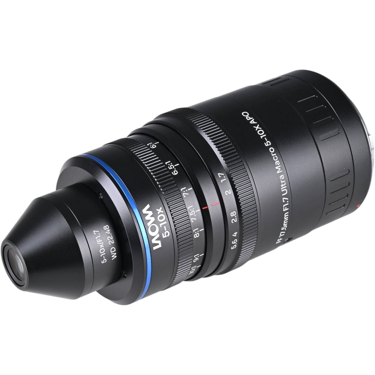 Lente Venus Optics Laowa Aksen 17.5mm f/1.7 5-10x Ultra Macro APO - vista trasera