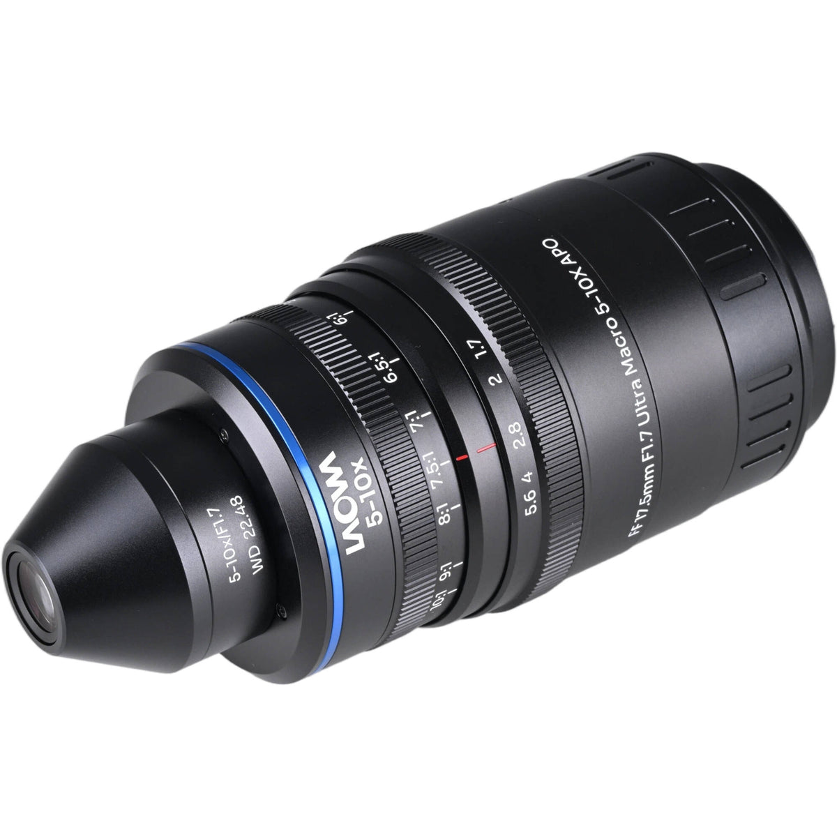 Lente Venus Optics Laowa Aksen 17.5mm f/1.7 5-10x Ultra Macro APO - vista trasera