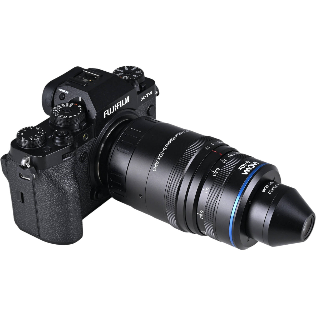 Lente Venus Optics Laowa Aksen 17.5mm f/1.7 5-10x Ultra Macro APO - detalle