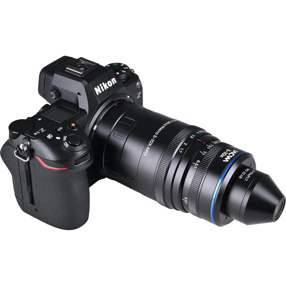 Lente Venus Optics Laowa Aksen 17.5mm f/1.7 5-10x Ultra Macro APO - detalle