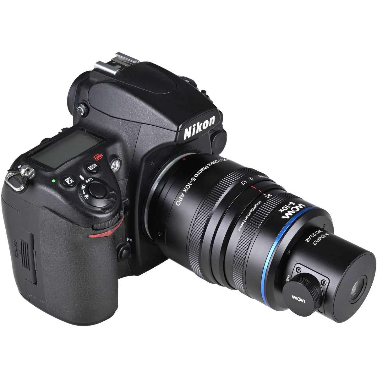 Lente Venus Optics Laowa Aksen 17.5mm f/1.7 5-10x Ultra Macro APO con Coaxial Illumination - detalle