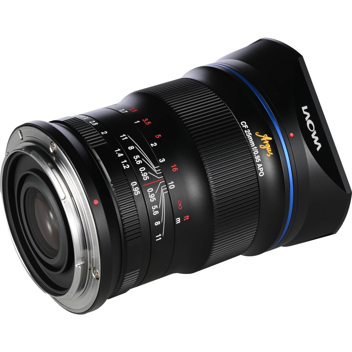 Lente Venus Optics Laowa Argus 25mm f/0.95 CF APO - vista trasera