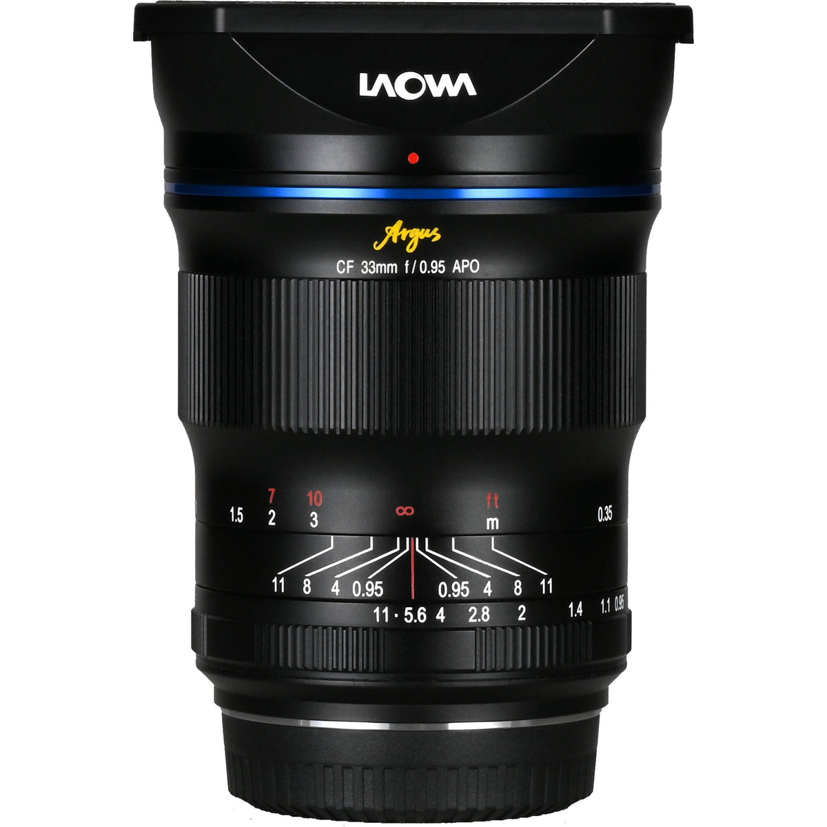 Lente Venus Optics Laowa Argus 33mm f/0.95 CF APO - vista principal
