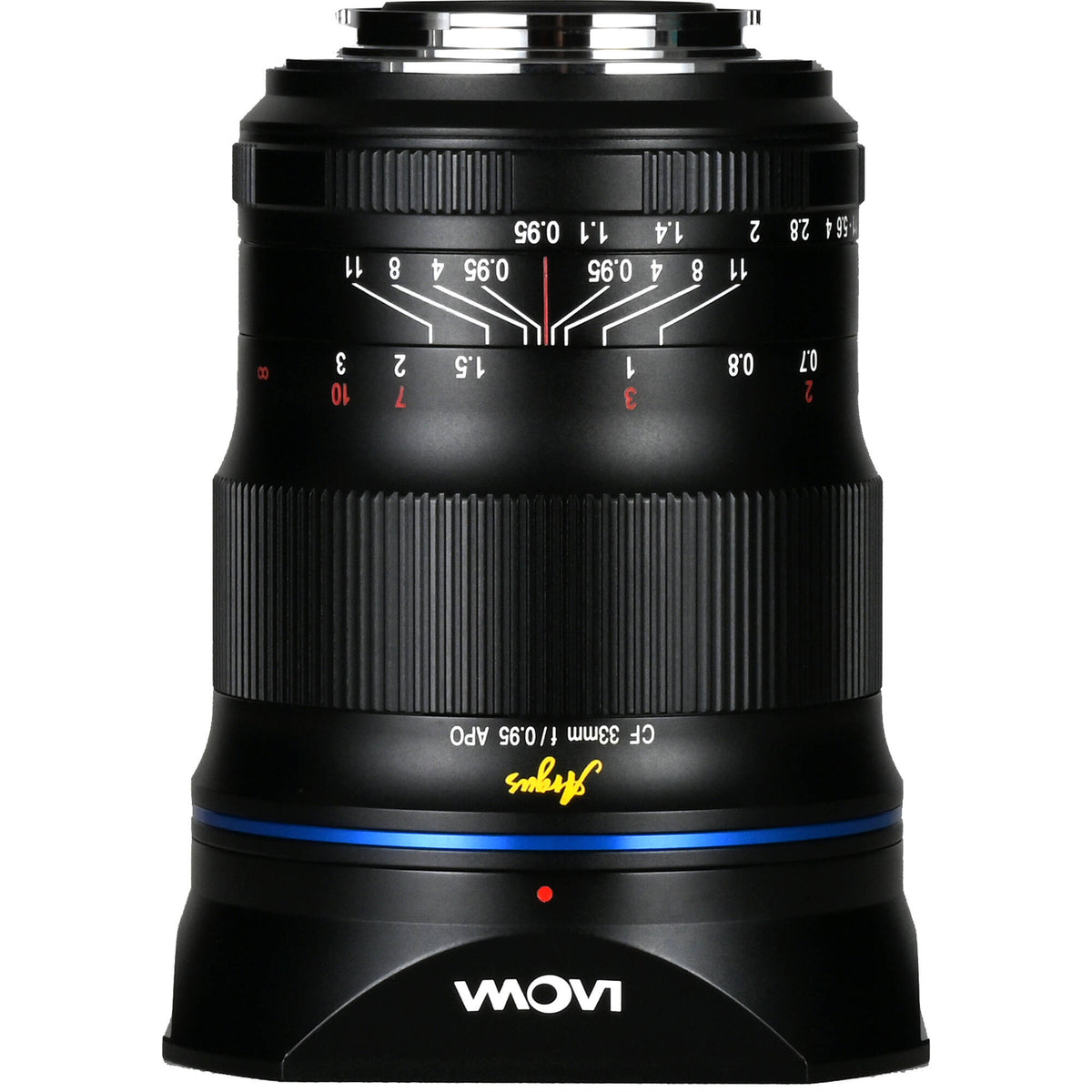 Lente Venus Optics Laowa Argus 33mm f/0.95 CF APO - vista lateral