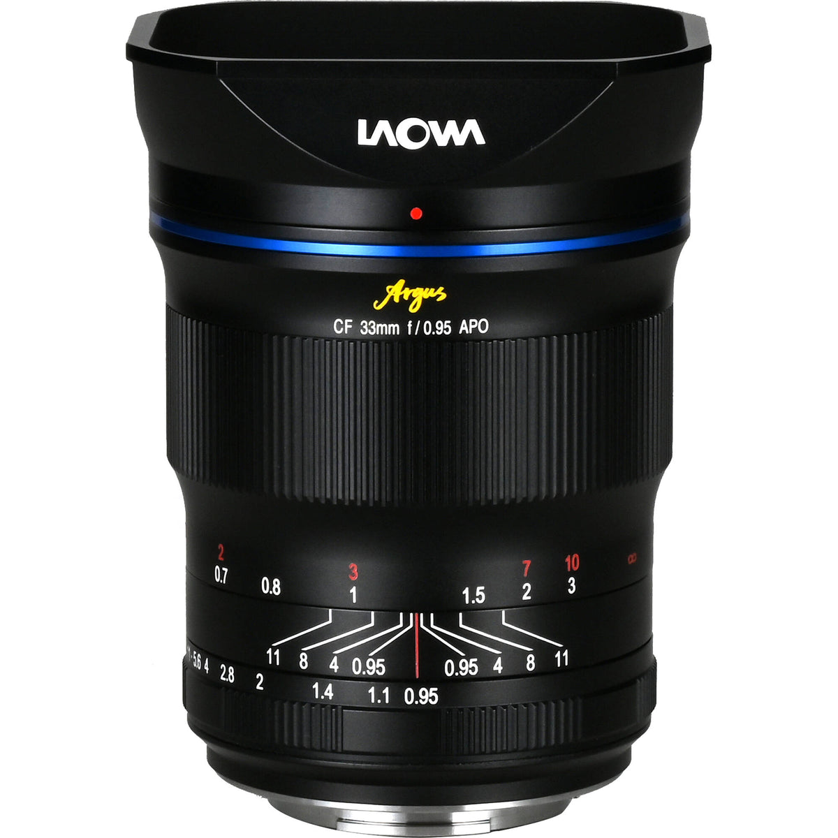 Lente Venus Optics Laowa Argus 33mm f/0.95 CF APO - detalle