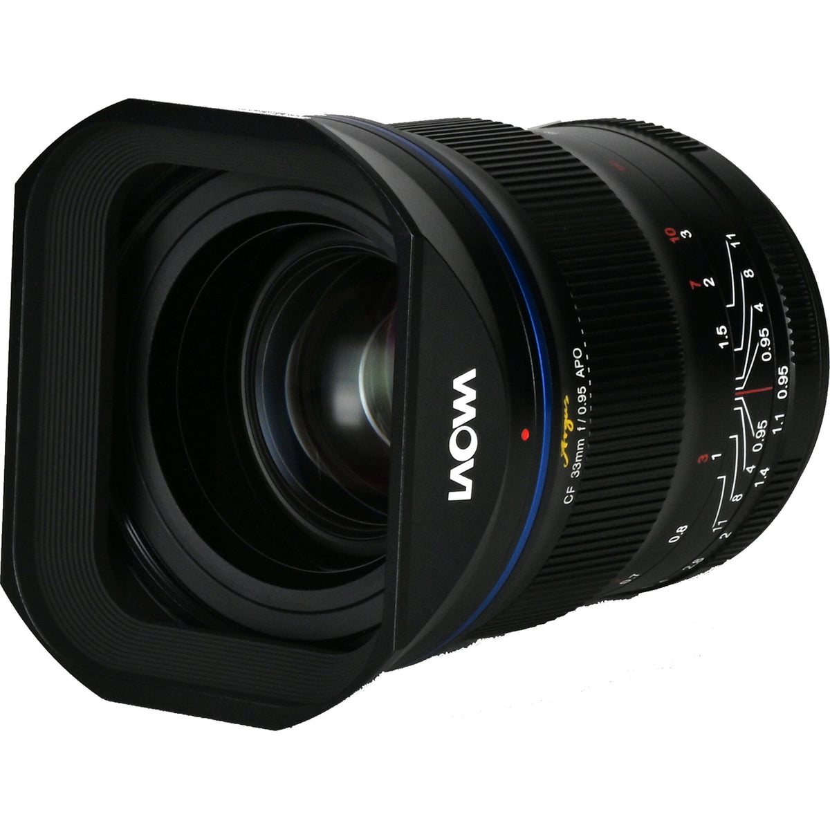 Lente Venus Optics Laowa Argus 33mm f/0.95 CF APO - contenido de la caja