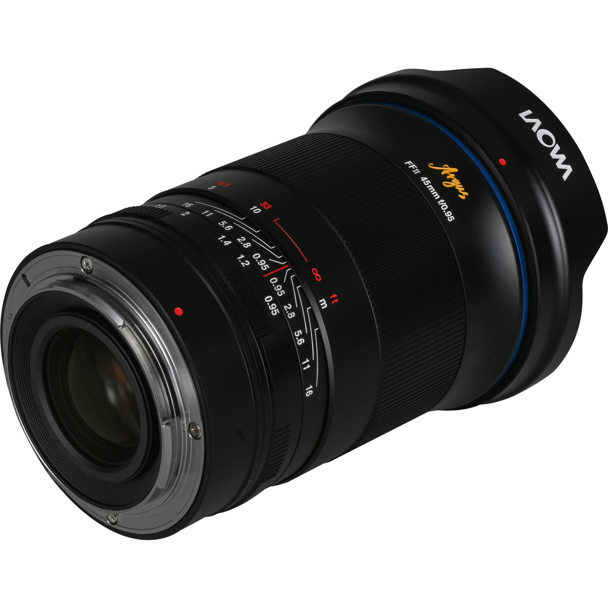 Lente Venus Optics Laowa Argus 45mm f/0.95 FF - vista frontal