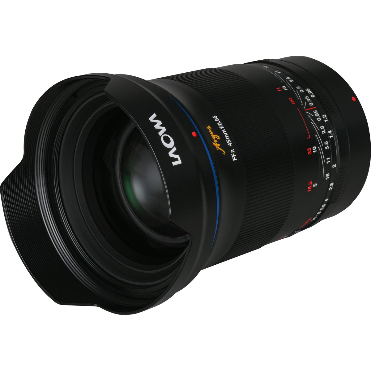 Lente Venus Optics Laowa Argus 45mm f/0.95 FF - vista trasera
