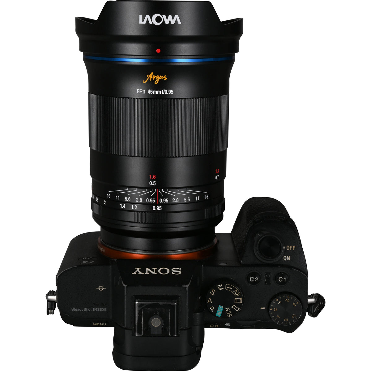 Lente Venus Optics Laowa Argus 45mm f/0.95 FF - en uso