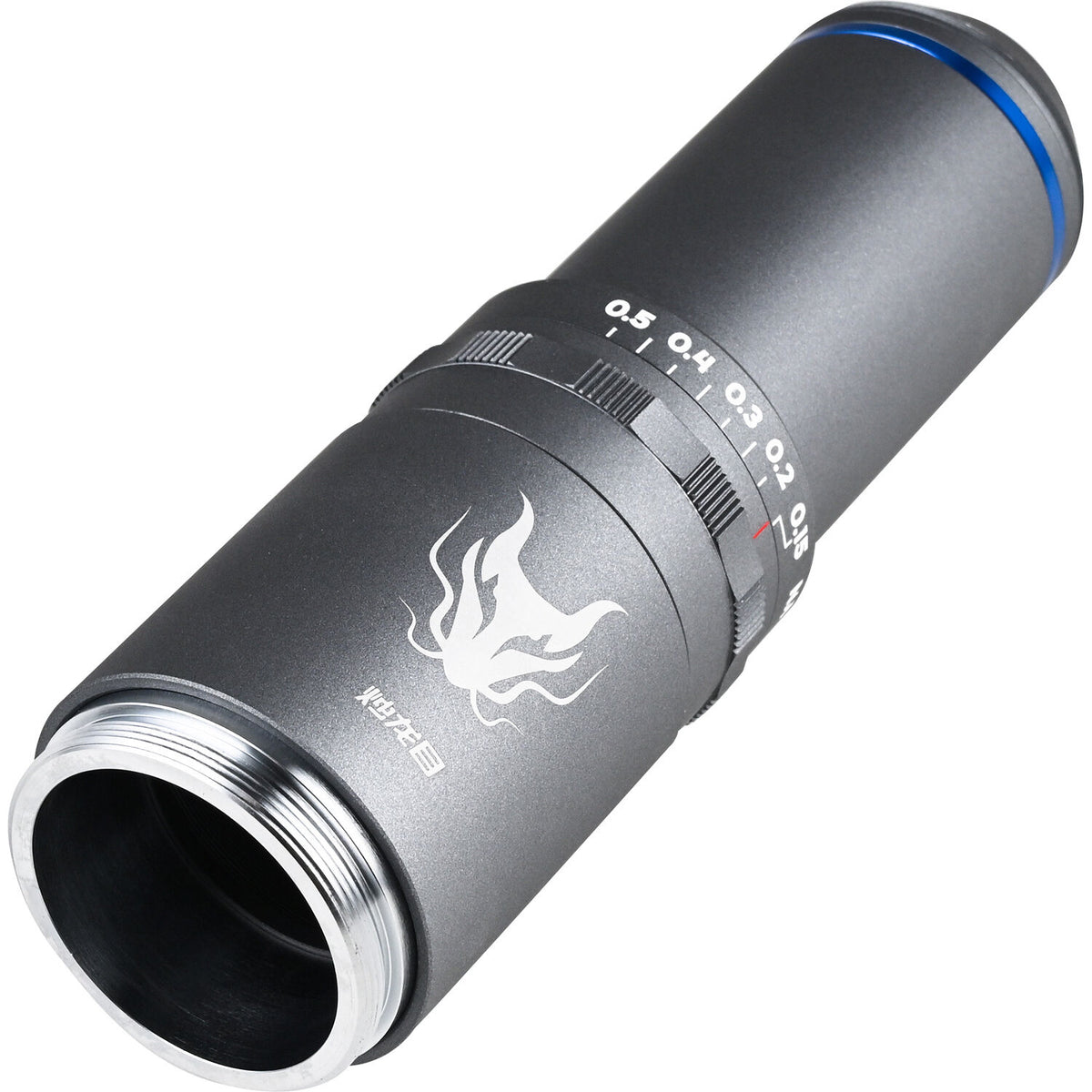 Lente Venus Optics Laowa Aurogon FF 10-50x NA0.5 Supermicro APO - puertos y conexiones