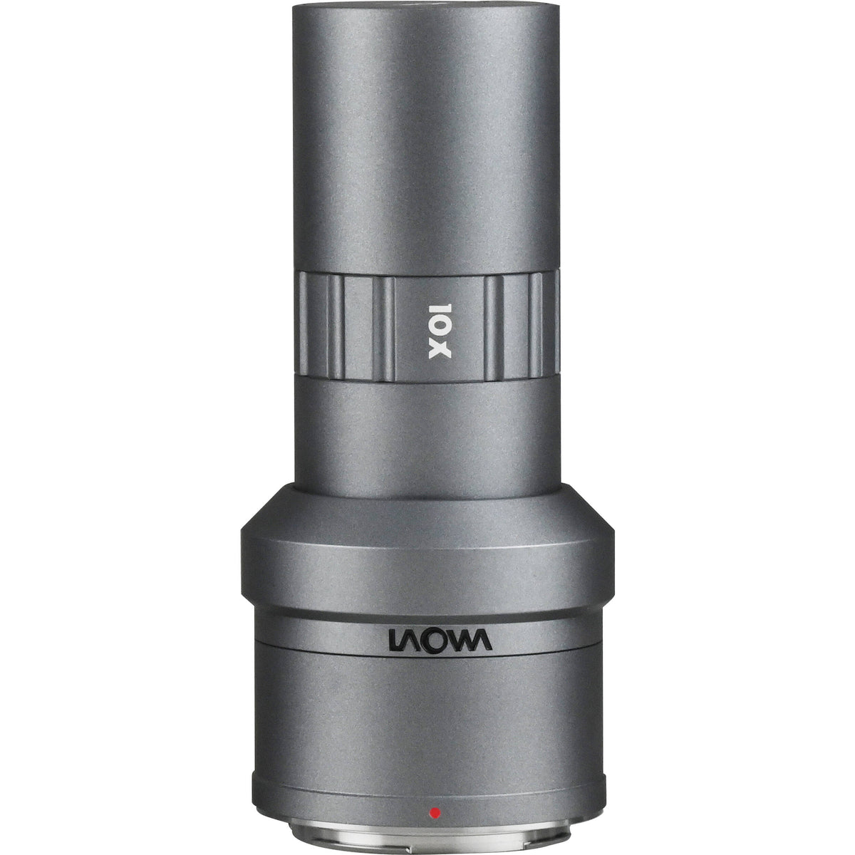 Lente Venus Optics Laowa Aurogon FF 10-50x NA0.5 Supermicro APO - puertos y conexiones