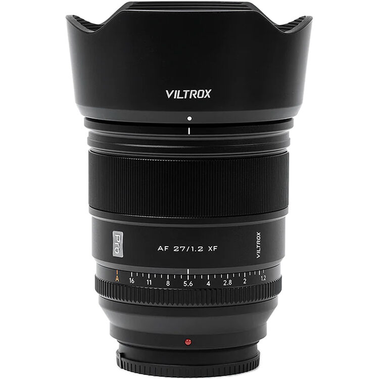 Lente Viltrox 27mm f/1.2 - vista principal