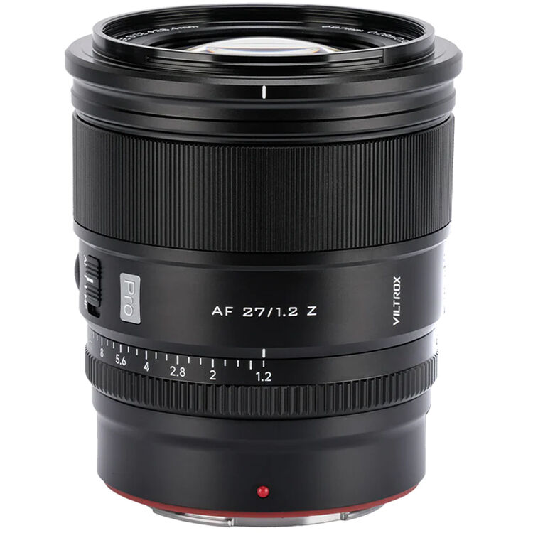 Lente Viltrox 27mm f/1.2 - vista principal