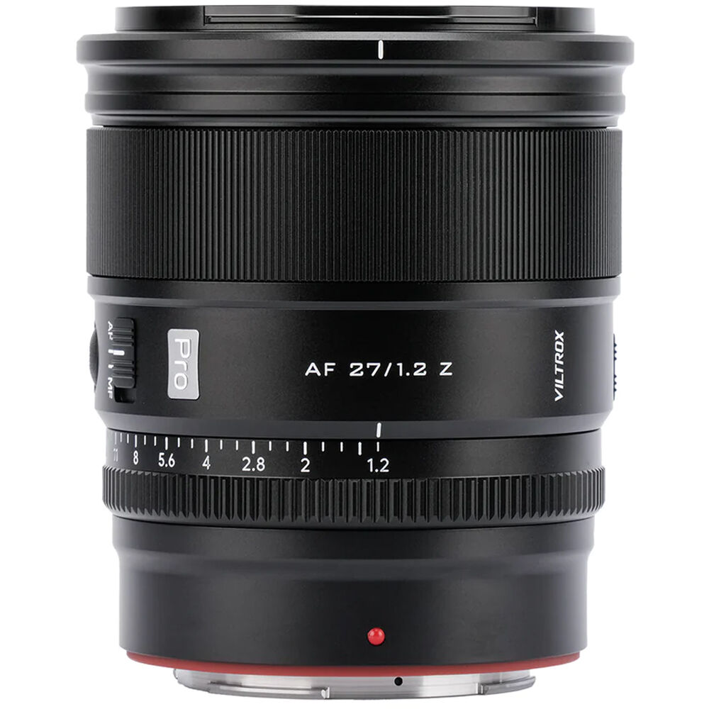 Lente Viltrox 27mm f/1.2 - vista trasera