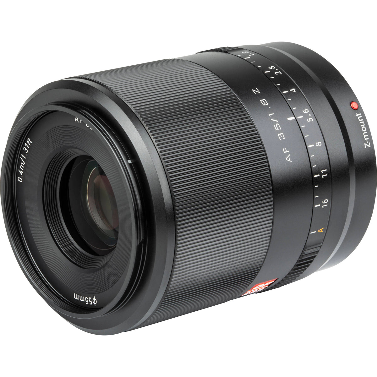 Lente Viltrox 35mm f/1.8 AF Lens for Nikon Z - vista frontal