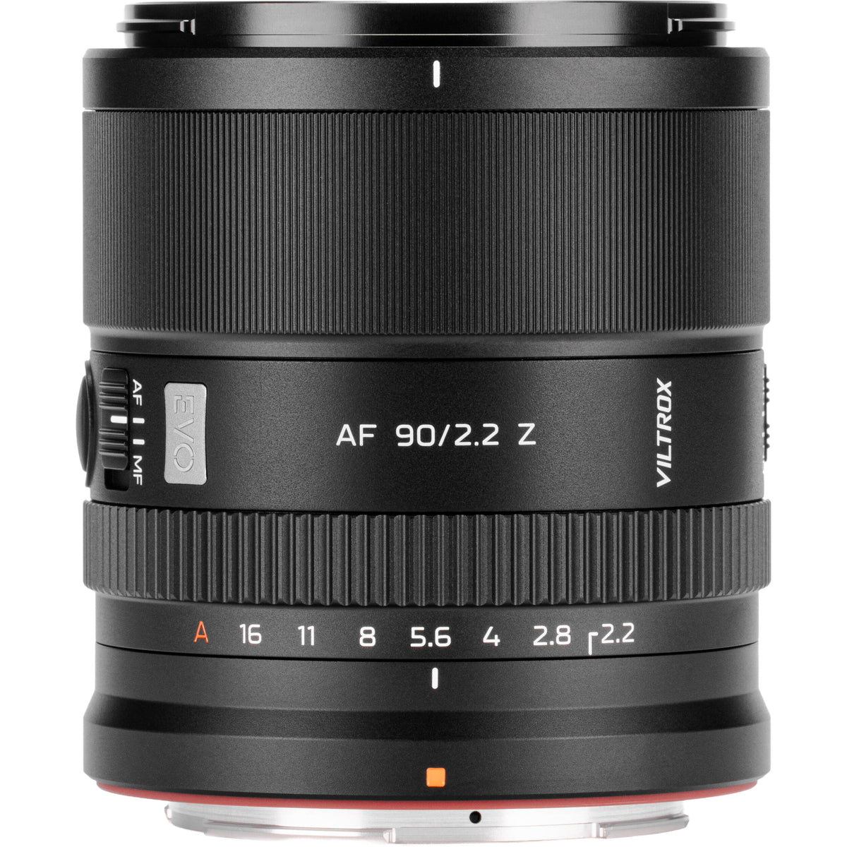 Lente Viltrox 90mm f/2.2 EVO AF - puertos y conexiones