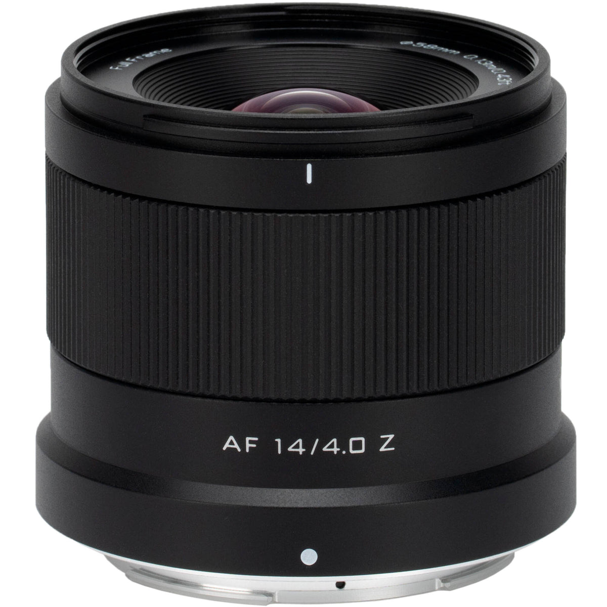 Lente Viltrox AF 14mm f/4 Air Z - vista frontal