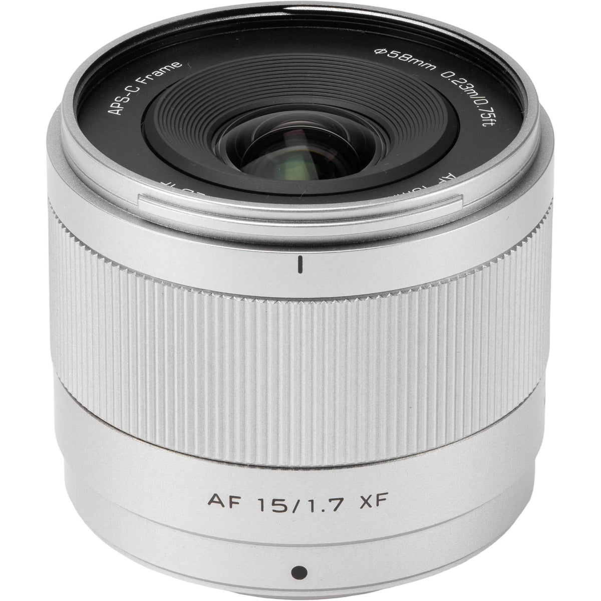 Lente Viltrox AF 15mm f/1.7 Air XF - vista trasera