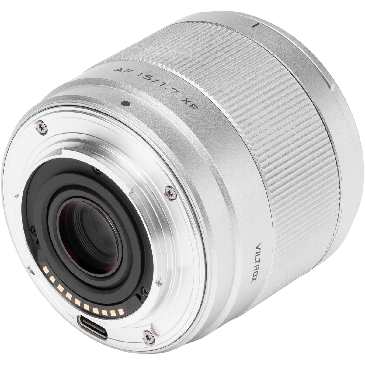 Lente Viltrox AF 15mm f/1.7 Air XF - puertos y conexiones