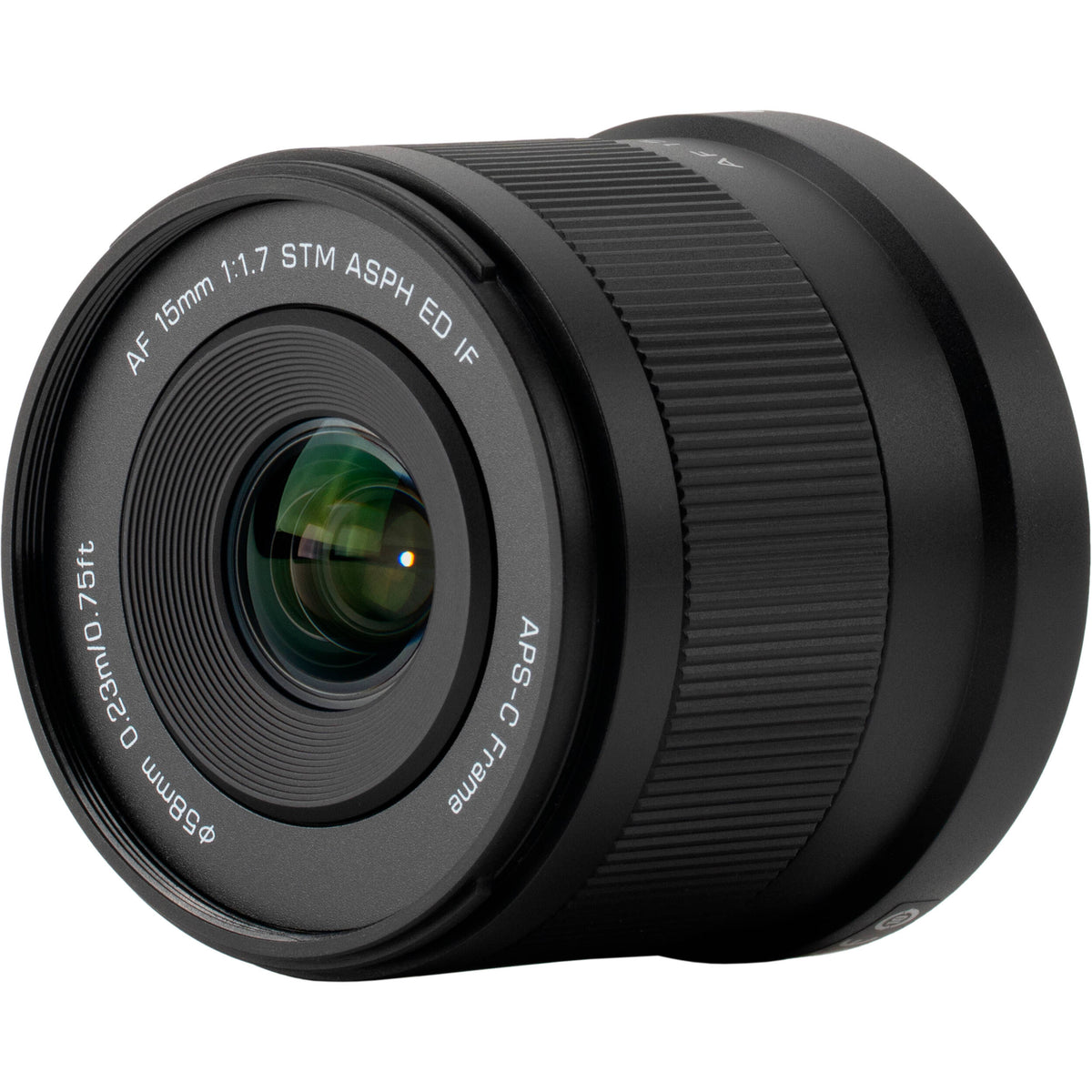 Lente Viltrox AF 15mm f/1.7 Air Z - puertos y conexiones