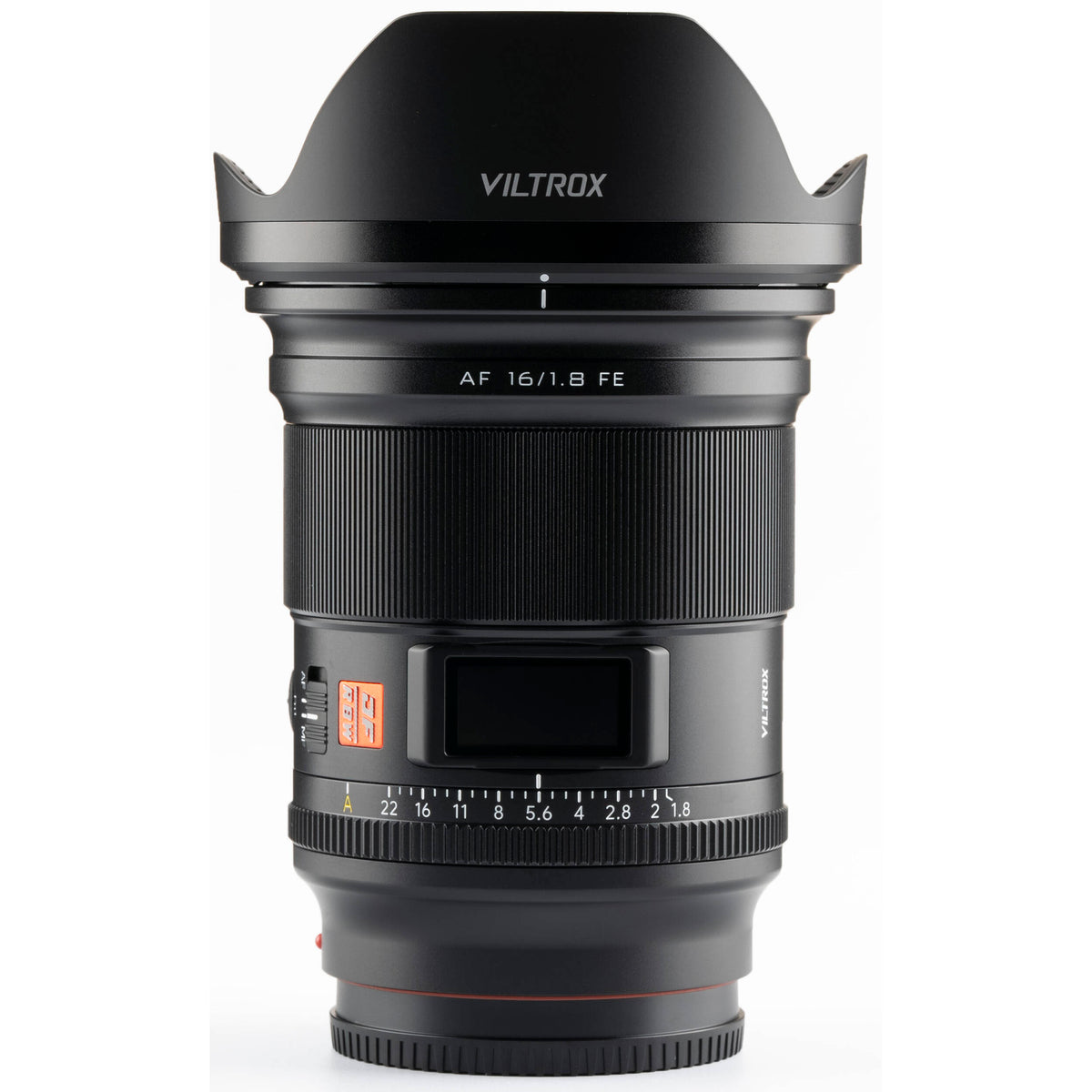Lente Viltrox AF 16mm f/1.8 FE - detalle
