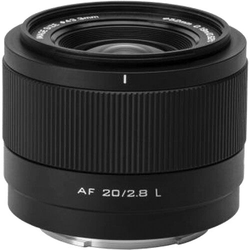 Lente Viltrox AF 20mm f/2.8 L - vista principal