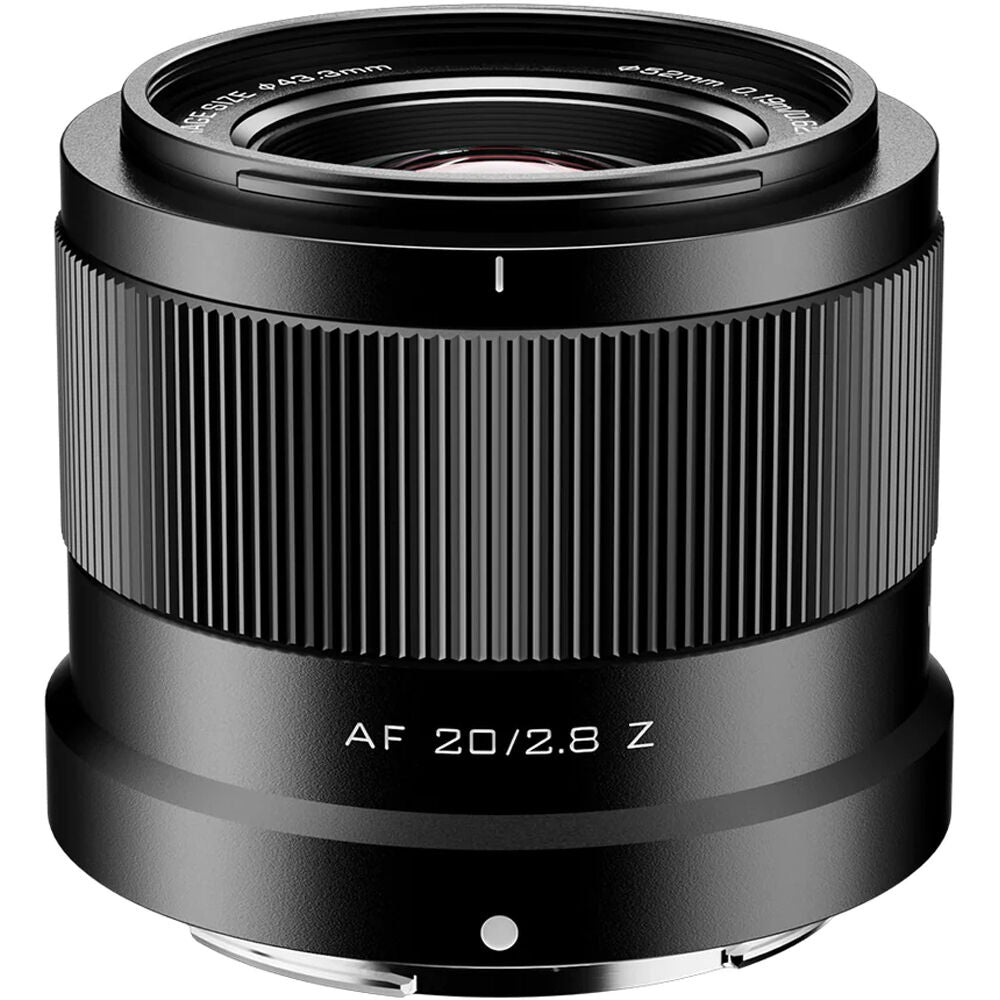 Lente Viltrox AF 20mm f/2.8 Z - vista principal