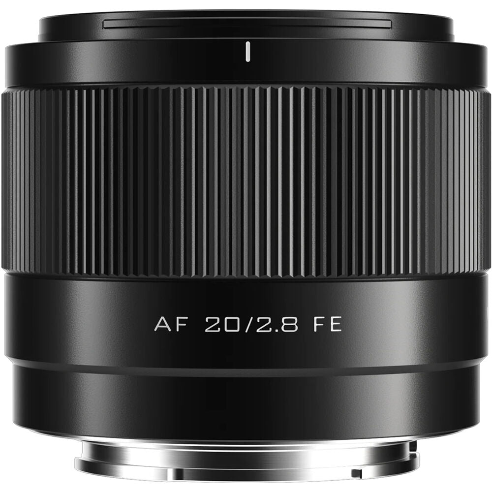 Lente Viltrox AF 20mm f/2.8 Z - vista frontal
