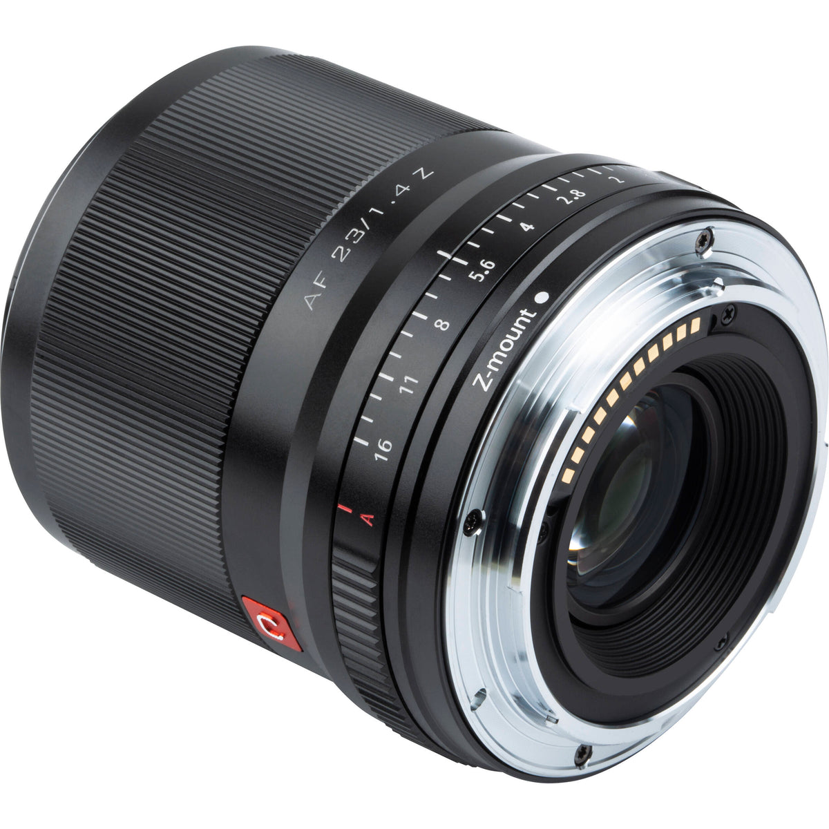 Lente Viltrox AF 23mm f/1.4 Z - vista frontal
