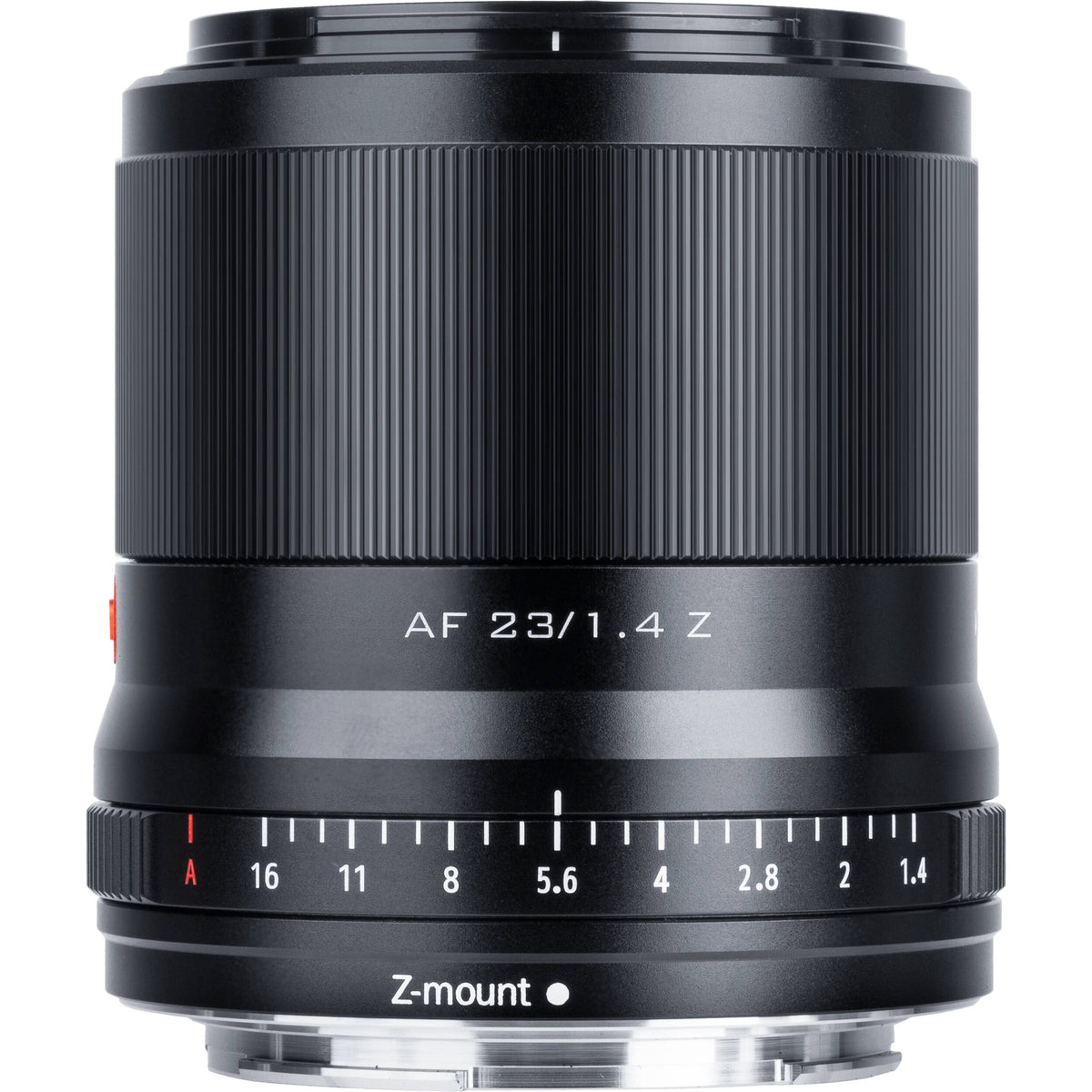 Lente Viltrox AF 23mm f/1.4 Z - vista lateral
