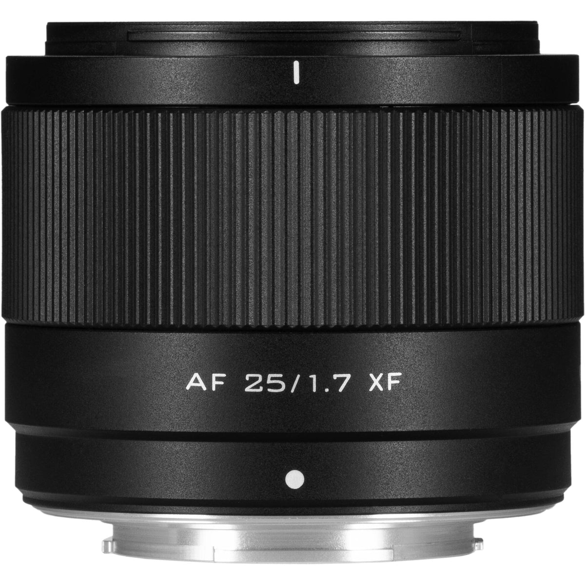 Lente Viltrox AF 25mm f/1.7 Air XF - vista frontal