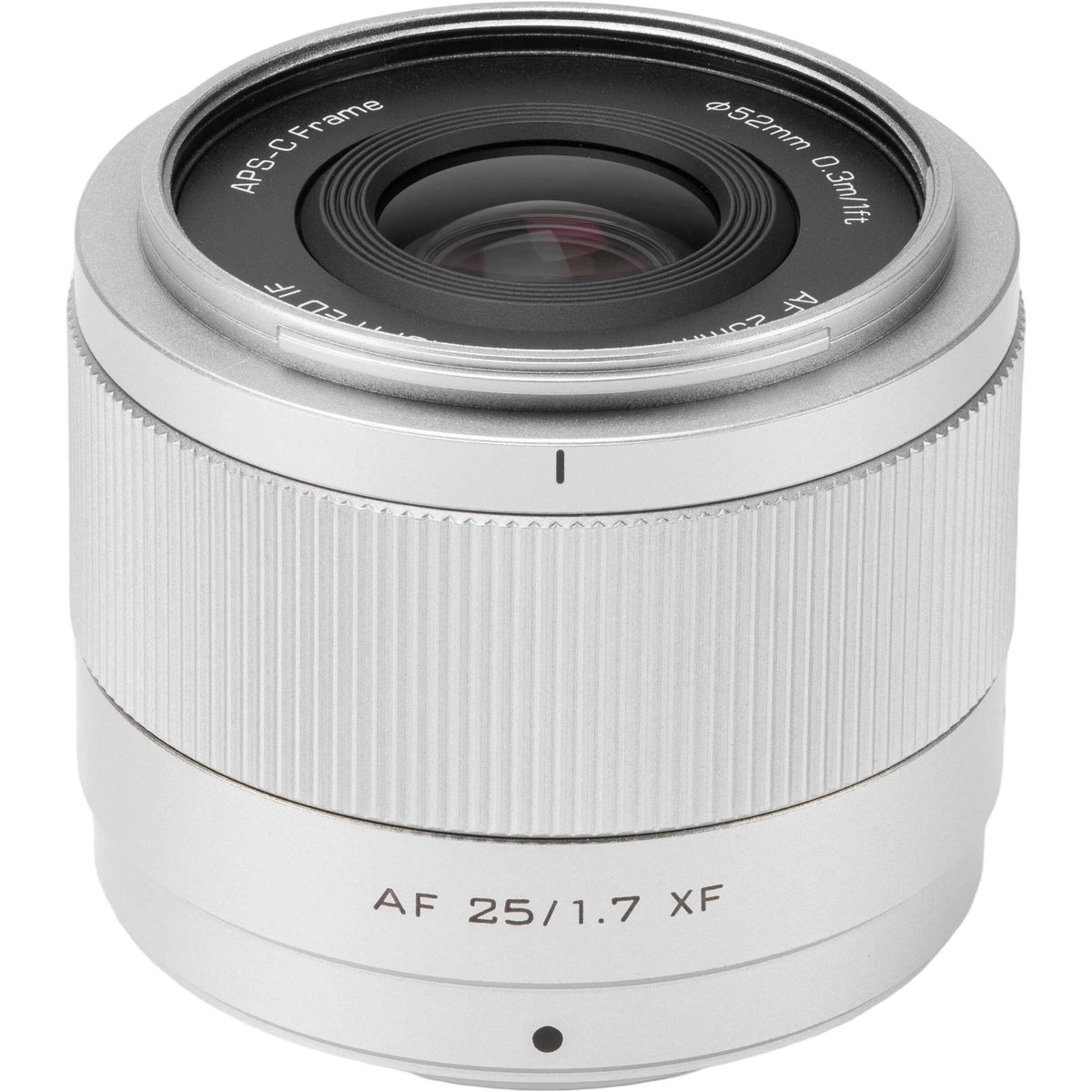 Lente Viltrox AF 25mm f/1.7 Air XF - vista trasera