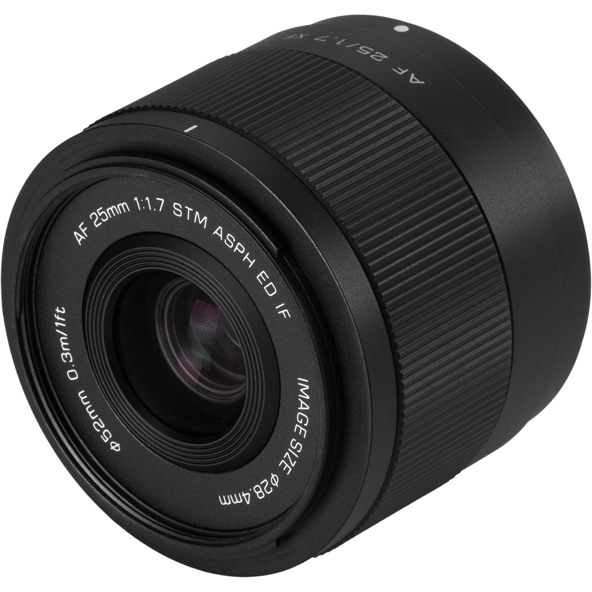 Lente Viltrox AF 25mm f/1.7 Air XF - puertos y conexiones
